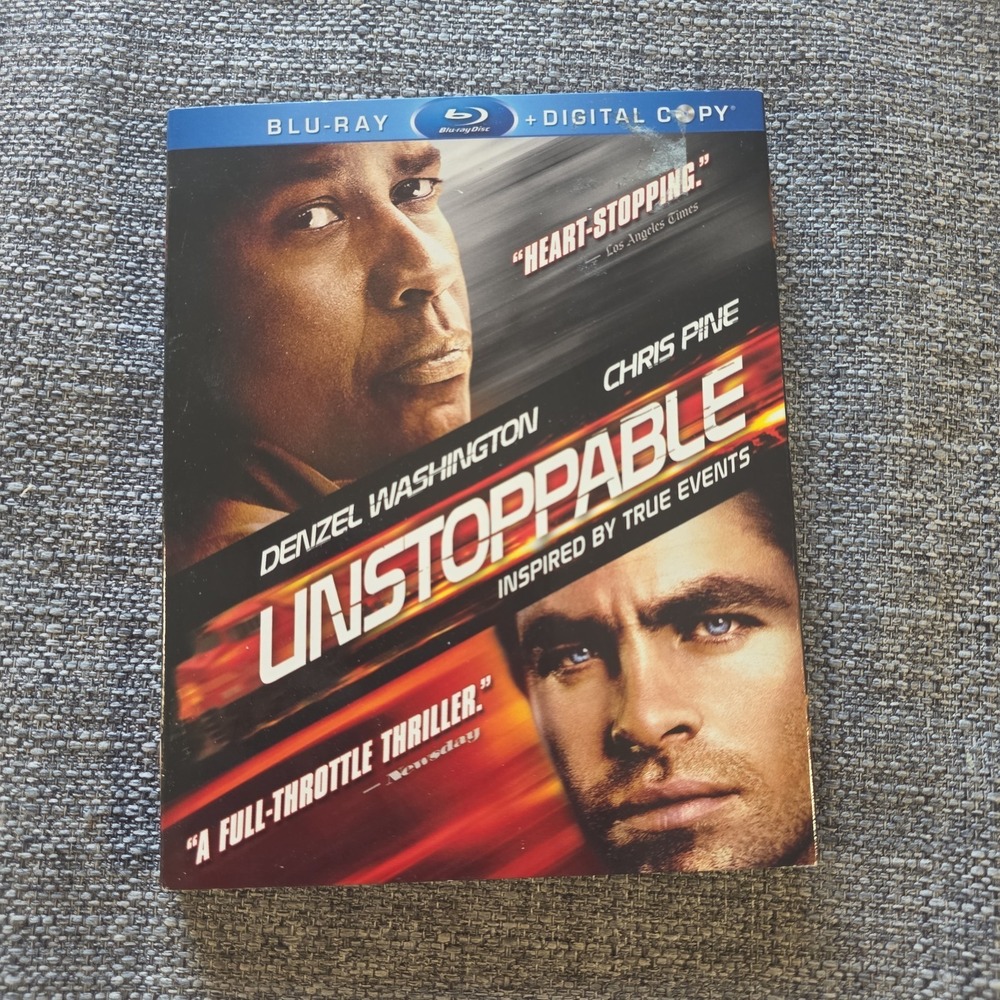 UNSTOPPABLE [Blu Ray 2010] Denzel Washington Chris Pine